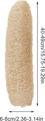 Produktbild von Badeschwamm - Duschkissen - Hautreinigung - Naturfasern - 25 cm - Natur