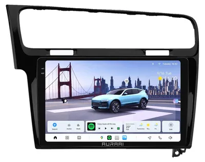 Produktbild von Intelligenter Bildschirm für Autos, GPS-Navigation, Bluetooth-Konnektivität, 10.1 Zoll (Schwarz)