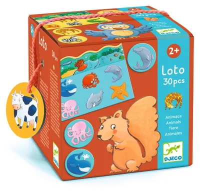 Immagine prodotto di Gioco Loto con animali, Djeco