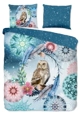 Zdjęcie produktu dla Muller Textiles 30480.99.28, Koc do nakrycia w zestawie, Poszewka na poduszkę dołączona