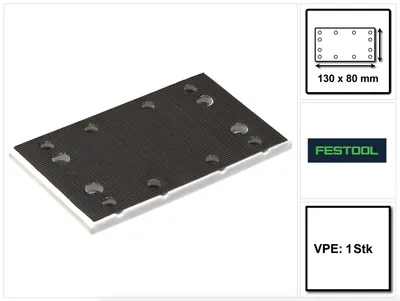 Productafbeelding van Festool schuurschoen SSH STF 80 x 130/8 ( 483906 ) voor schuurschoen RS 4