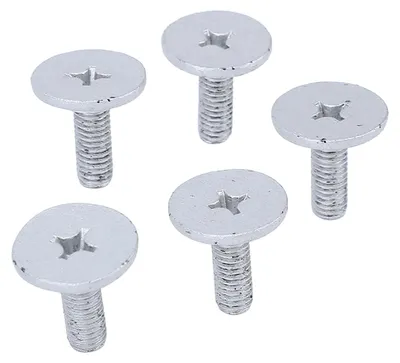 Image de Lot de 5 vis pour le cache-moteur inférieur 90105 TBA A00 - Boulon métallique pour le pare-boue du moteur de la Honda Civic CR-V 2016-2019