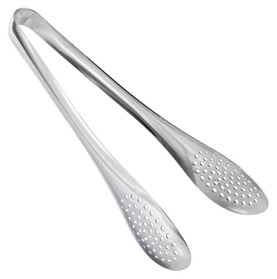 Produktbild von Küchenzange aus Edelstahl für Brot, Salat, Grillen, Buffet und zum Servieren