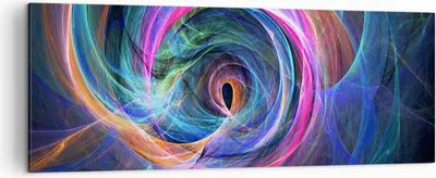 Produktbild von Bild auf Leinwand - Leinwandbild - Abstraktion modern - 140x50cm - Wand Bild - Wanddeko - Leinwanddruck - Bilder - Kunstdruck - Wanddekoration - Leinwand bilder - Wandkunst - AB140x50-3987