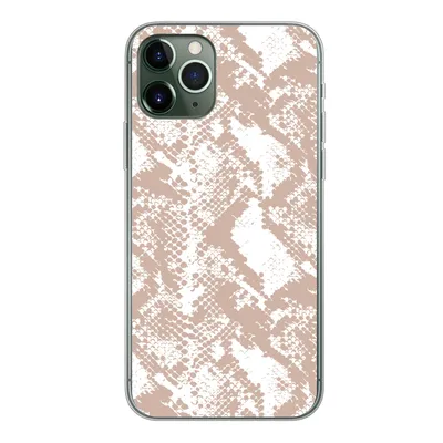 Produktbild von MuchoWow® Handyhülle Schutzhülle Hülle für iPhone 11 Pro Schlangendruck - Formen - Pastell Silikon Softcase Handy Hülle - Handy