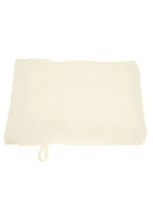 Produktbild von Julie Julsen BIO Waschhandschuh Weiß 15 x 21 cm