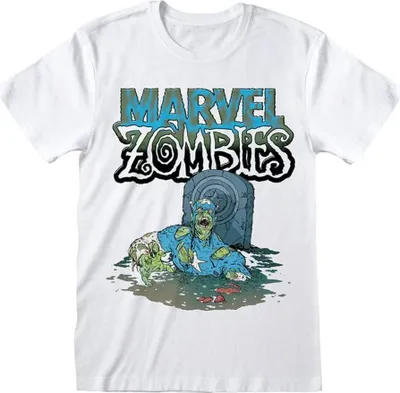 Immagine prodotto di Marvel Zombies - T-shirt uomo/donna unisex HE3086 (S) (Bianco)