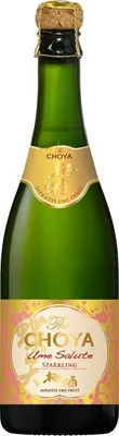 Produktbild von [ 750ml ] The CHOYA UME SALUTE Sparkling Schaumwein Alc. 5,5% vol. / Japanese Ume Fruit