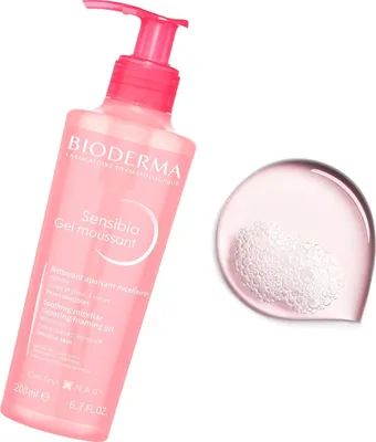 Immagine prodotto di Bioderma Sensibio Gel detergente micellare lenitivo 200 ml