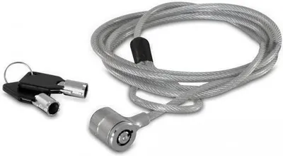 Productafbeelding van NaviLock 20595 Notebookschloss Navilock 2x Schlüssel 1.80m silber