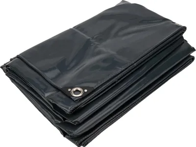 Produktbild von Abdeckplane PVC 450 g/m² Anthrazit 6x8m, 100 % wasserdicht, UV-beständig & reißfest, mit Ösen alle 50 cm – hohe Zugkraft ideal für intensiven Außeneinsatz