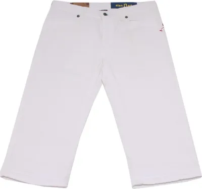 Imagen del producto de 3106W bermuda "Bimbo" DONDUP, color blanco, pantalón corto de algodón para niño