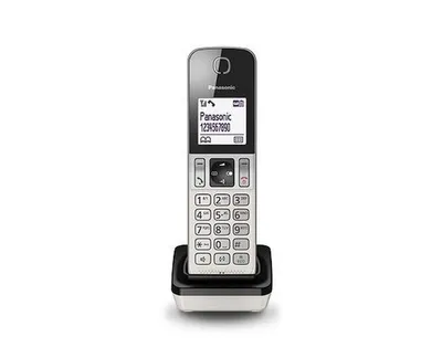 Obrázek produktu pro Panasonic KX-TGDA30EXG, DECT telefon, Bezdrátové sluchátko, Hlasitý odposlech, Identifikace volajícího, Černá, Stříbrná