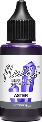 Produktbild von Octopus Fluids Resin Ink ASTER, Alcohol Ink für Epoxidharz und UV-Resin, violett