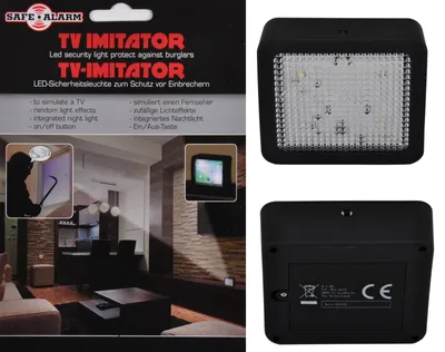 Image de Simulateur de télévision LED Simulateur de lumière nocturne Effet lumineux Dissuasion