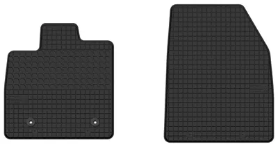 Image de Tapis avant en caoutchouc pour BYD ATTO 3 2021- (SUV) – 2 pièces, noirs, sur mesure