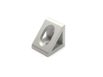 Produktbild von Winkel, 36*40*40, Aluminium, eloxiert, I-Typ Nut 8, VPE 100 Stück