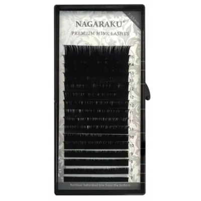 Produktbild von NAGARAKU MIX Premium D 0,07 Wimpern 7-15mm 16 Streifen