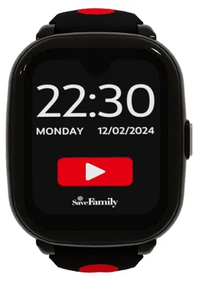 Zdjęcie produktu dla SaveFamily Iconic Plus 2 – smartwatch dla dzieci z GPS i funkcją połączeń telefonicznych