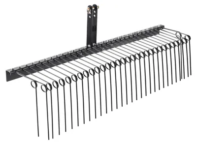 Productafbeelding van Verticuteermachine voor Aanhanger - 72 Inch Werkbreedte - 32 Stalen Tanden - Gazononderhoud