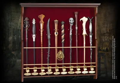 Obrázok produktu pre Elegancka witryna na 10 replik różdżek z serii Harry Potter