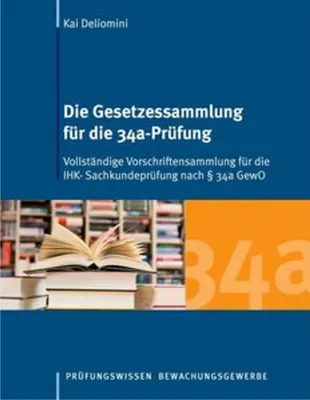 Immagine prodotto di Die Gesetzessammlung für die 34a-Prüfung
