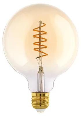 Immagine prodotto di Lampadina LED - Colore ambrato - Vetro - E27