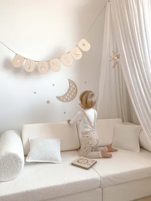 Image de Banque de jeu Montessori de luxe - Bouclé Blanc