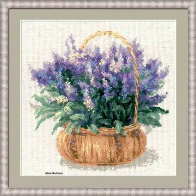 Obrázok produktu pre Riolis počítané křížkové vyšívání Kit French Lavender