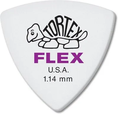 Productafbeelding van Gitaar Plectrums 1.14 mm Driehoek Vorm Set van 12