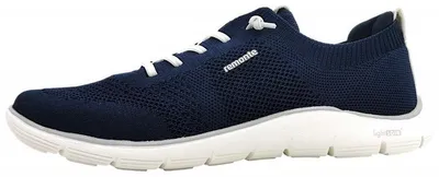 Image de Remonte, chaussures de sport à lacets, modèle élégant, couleur bleu. Idéales pour le sport