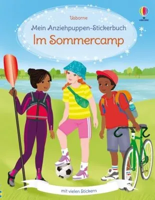 Image de Mein Anziehpuppen-Stickerbuch: Im Sommercamp
