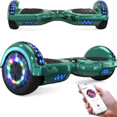 Produktbild von GeekMe Hoverboard 6,5 Zoll Hoverboard Kinder Starker Dual Motor,Bluetooth Lautsprecher,LED,Hoverboards für Kinder und Jugendliche
