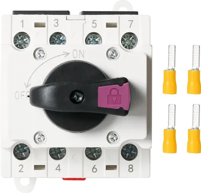 Image de Solar Photovoltaic DC Sectionneur 4 pôles 1000V 32A, DC-Isolateur pour installations solaires