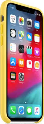 Produktbild von Apple MW992ZM/A, Cover, Apple, iPhone XS, Gelb