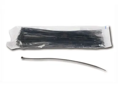 Produktbild von Kabelbinder schwarz 300mm x 3,6mm 100 Stk.
