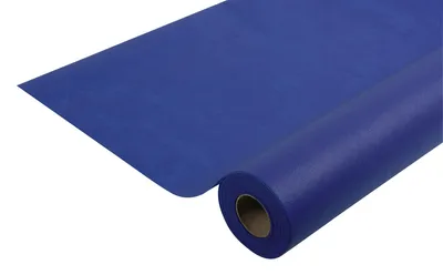 Wegwerptafelkleid Vlies Rolle 25x1,20 m Marineblau