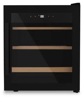 Produktbild von Les Petits Champs Weinkühlschrank CAVCB15 Schwarz, 15 Flaschen, Kapazität 46L
