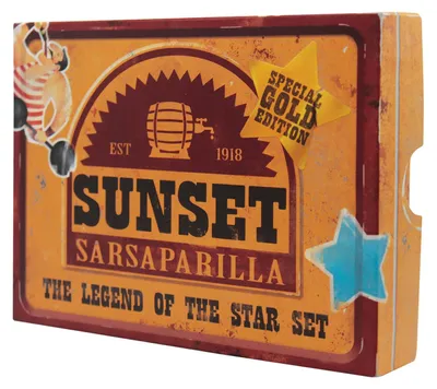 Produktbild von Fanattik Limitierte Auflage Fallout Gold Sunset Sarsaparilla: Sternenfarbenes Replik-set Zur ´legende Des Sterns´ One Size