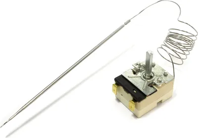 Produktbild von Backofenthermostat, Thermostat Backofen passend für EGO 55.13069.500, Amica 8001585, Bosch Siemens 072943