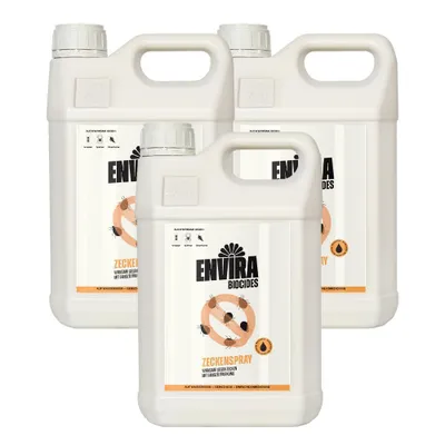 Produktbild von Envira Zecken Abwehrspray im Vorteilspack 3x5L