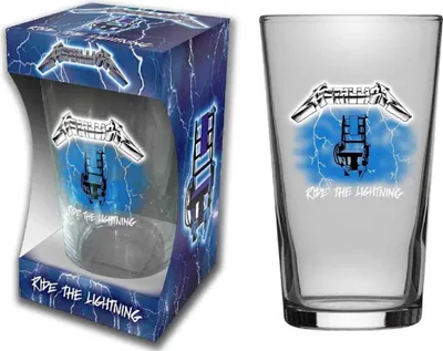 Metallica 'Kill 'Em All' Bierglas – Offizielles Merch, 0,5 Liter, Spülmaschinengeeignet