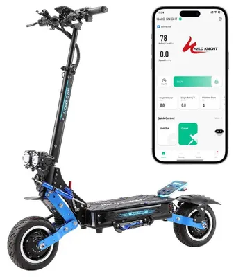 Immagine prodotto di Monopattino elettrico - T108 Pro 2025 - Batteria da 60 V e 38,4 Ah - 2 motori da 3000 W - Velocità massima 95 km/h - Autonomia fino a 80 km - Pneumatici da 28 cm - Pieghevole - Portata massima 150 kg