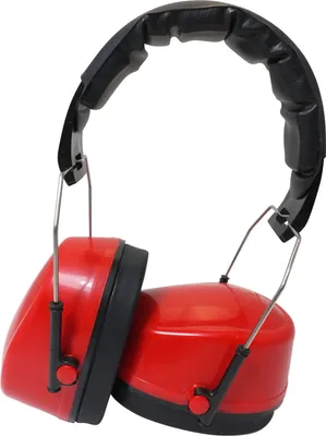 Produktbild von Viwanda "Basel" Kompakt Kapselgehörschutz in rot aus der Städte-Serie, SNR 29dB NRR 25dB