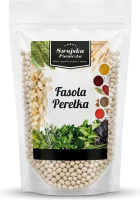 FASOLA BIAŁA PEREŁKA 1Kg SWOJSKA PIWNICZKA