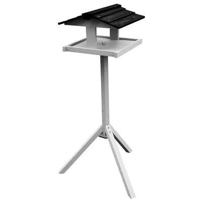 Immagine prodotto di Mangiatoia per uccelli FLAMINGO con supporto Reykjavik 42x40,5x119 cm Grigio