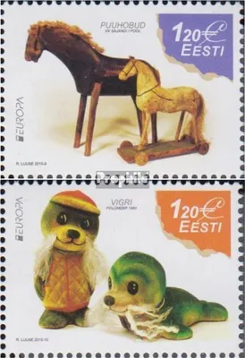 Produktbild von Briefmarken Estland 2015 Mi 822-823 (kompl.Ausg.) postfrisch Spielzeug