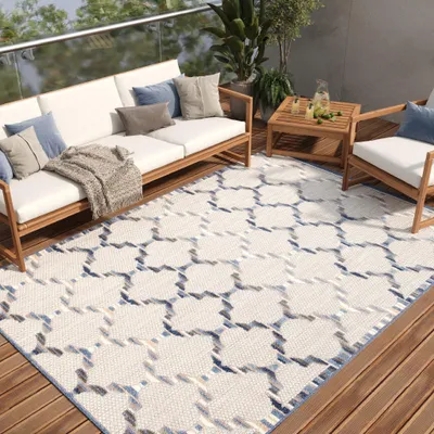 Immagine prodotto di Tappeto Tapiso PATIO Outdoor – Tappeto per balconi e terrazze, resistente alle intemperie e di facile manutenzione 240 x 330 cm