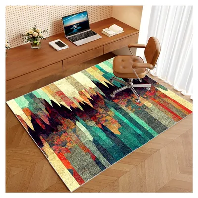 Produktbild von Bodenschutzmatte für Hartböden und Teppiche, rechteckige Stuhlunterlage 60 x 70 cm