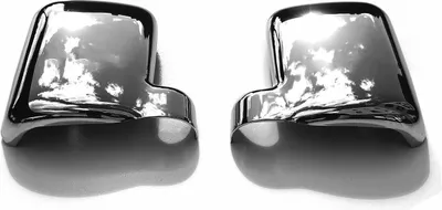Obrázok produktu pre Kryty zrkadiel Kryt zrkadla pre Ford Connect 20002-2009 Chrome ABS Dark 2ks